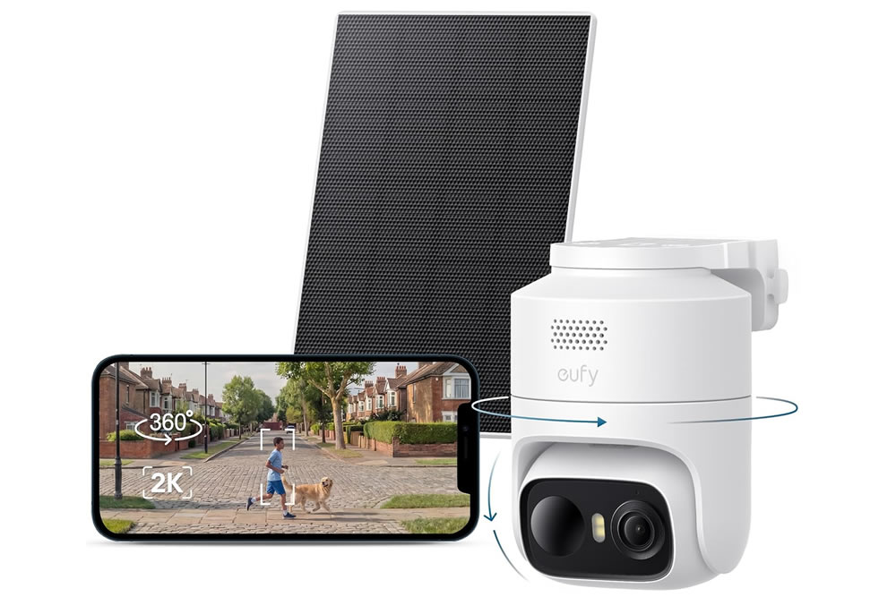 Eufy Pan/Tilt AI Tracking Camera
